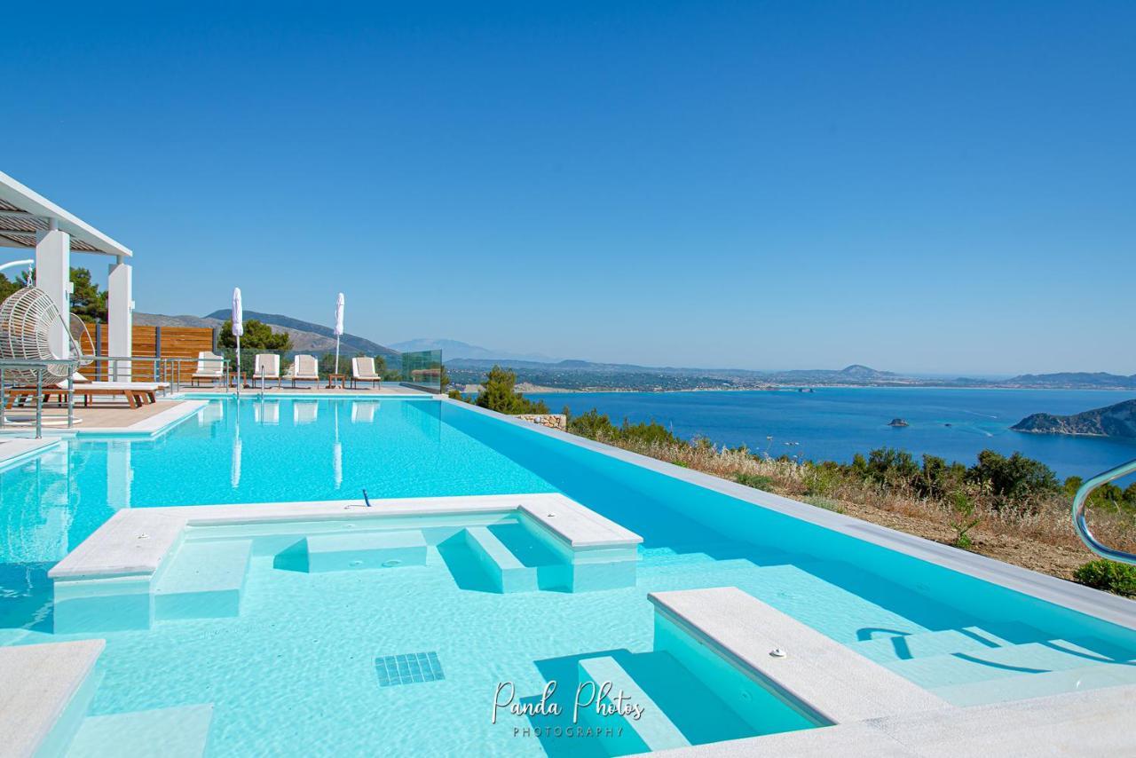 Villa Despina - Marathia View Private Luxury Villa Marathiás Buitenkant foto